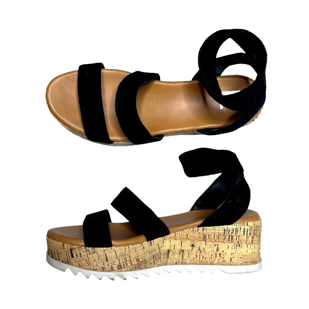 R2 Women’s Cork Platform Sandal - 10 - Picture 1 of 8
